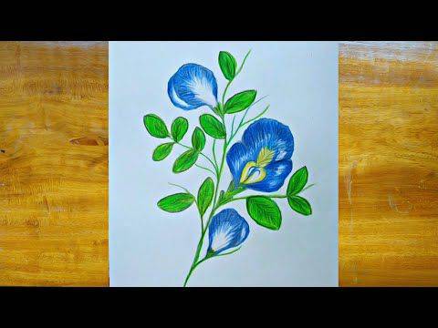 2D Flower Drawing