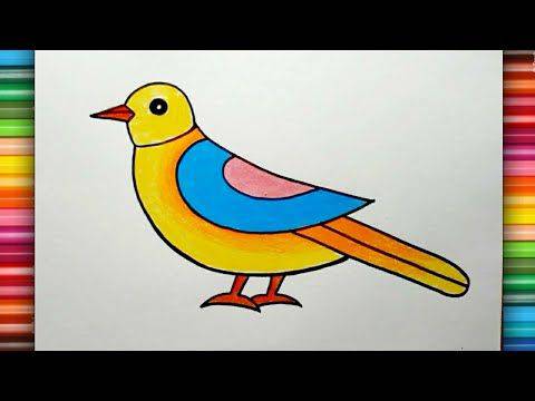 A Bird Flying Drawing