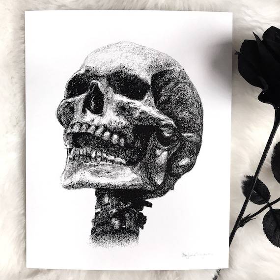 A Skull Drawing Easy