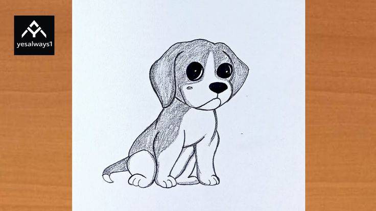 Basic Drawing Of Dog