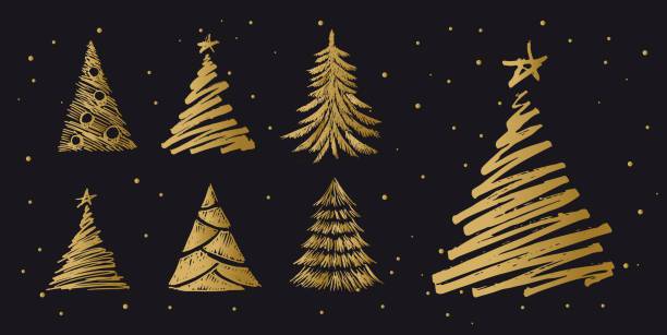 Beautiful Drawing Christmas Tree