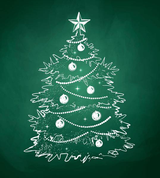 Charlie Brown Christmas Tree Drawing