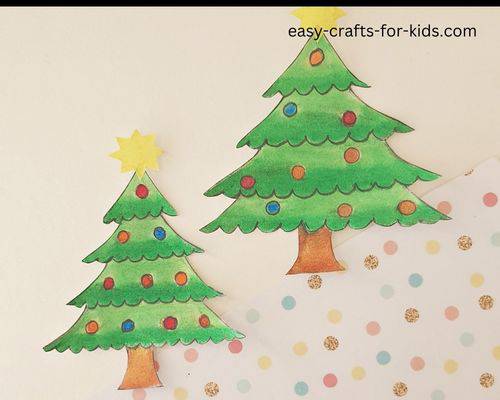 Christmas Drawing Tree Images