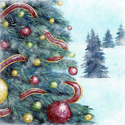 Christmas Tree Drawing 2022