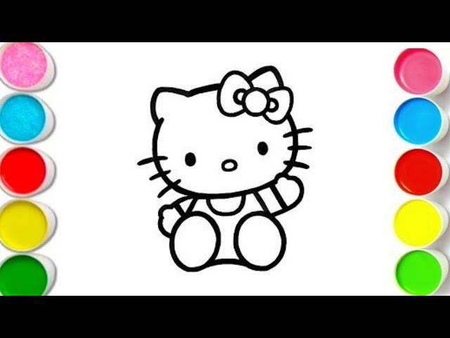 Cute Drawing Of Hello Kitty