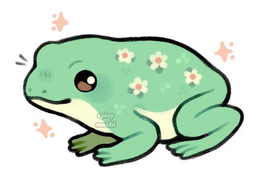 Cute Frog Easy To Draw