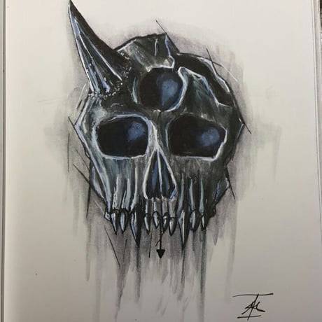 Dead Skeleton Drawing