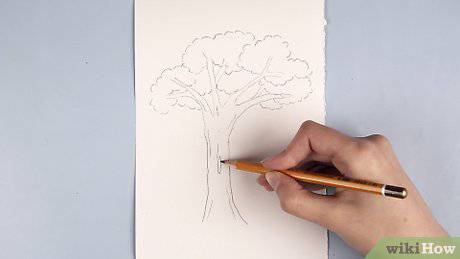 Easy Dead Tree Drawing