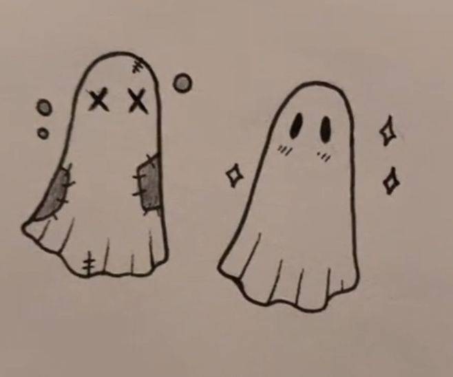 Easy Ghost Sketch