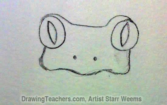 Frog Fish Drawing