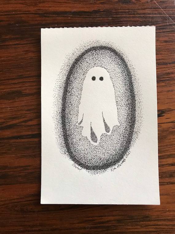 Ghost From Mario Drawing