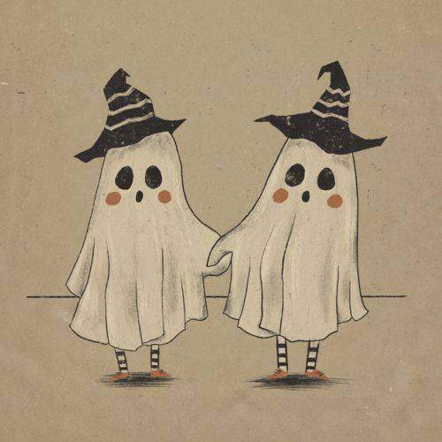 Halloween Cute Ghost Drawing