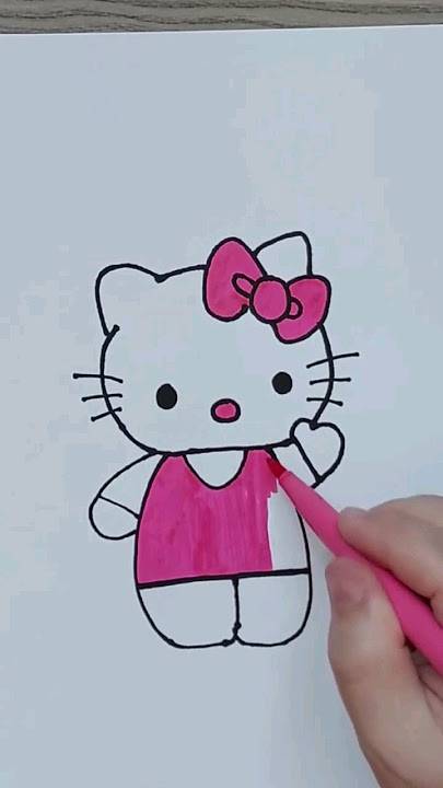 Hello Kitty Drawing Cute