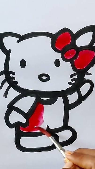 Hello Kitty Drawing Small