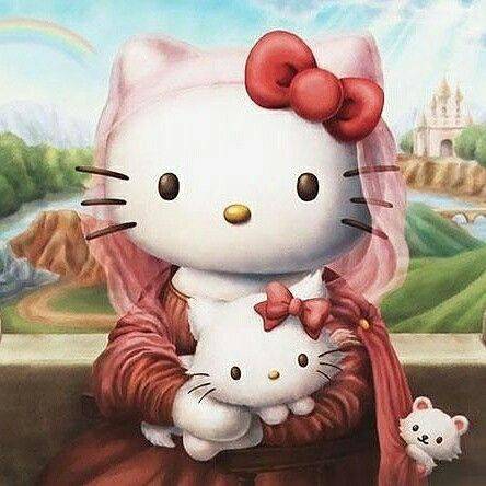 Hello Kitty Drawing With Color Easy