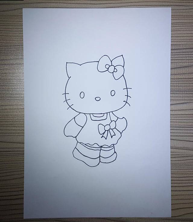 Hello Kitty Mini Drawing