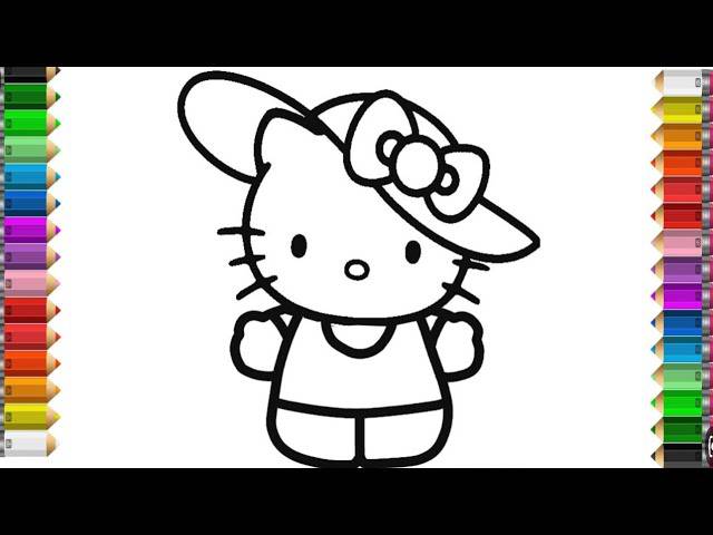 Mini Hello Kitty Drawing