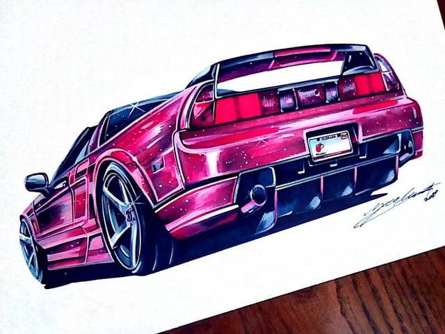 Dodge Viper Drawing