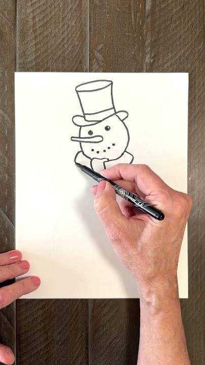 Draw A Snow Man