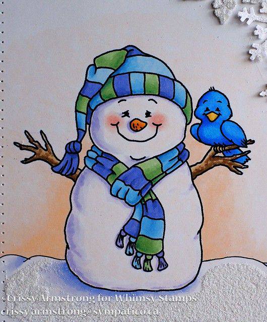 Draw Frosty The Snowman