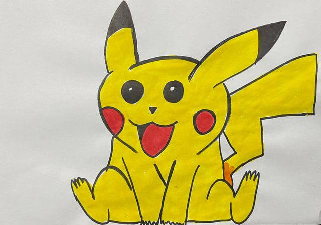 Draw Pokemon Pikachu