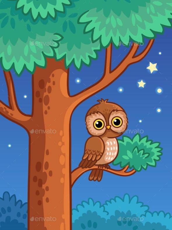 Easy Owl Drawing Kindergarten