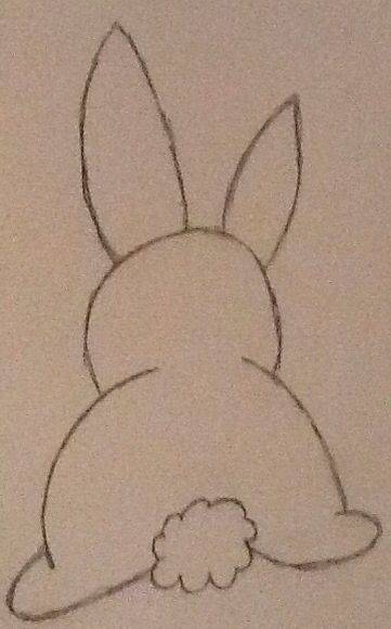 Easy Way To Draw A Rabbit