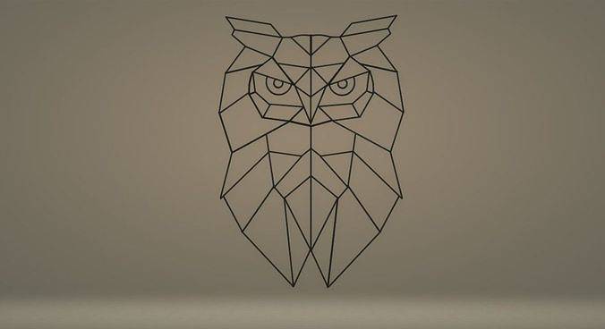 Horned Owl Drawing