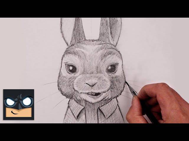 Realistic Bunny Drawing