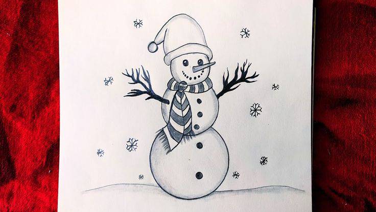 Simple Drawing Of Olaf